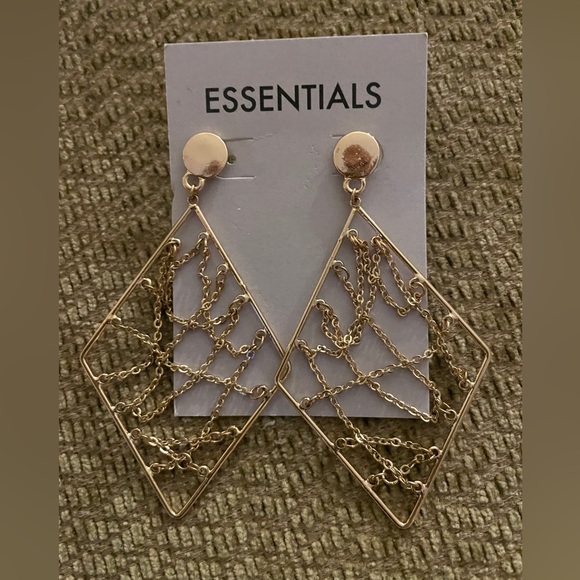 Dangle Chain Earrings - Picture 5 of 7